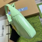 GG JACKIE MINI 19 SHOULDER BAG IN LIGHT GREEN CALFSKIN - Image 16