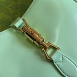 GG JACKIE SMALL 28 SHOULDER BAG IN LIGHT GREEN CALFSKIN - Image 16