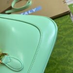 GG JACKIE SMALL 28 SHOULDER BAG IN LIGHT GREEN CALFSKIN - Image 15