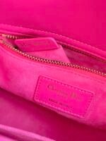 MEDIUM LADY 20 HANDBAG IN HOT PINK LAMBSKIN - Image 18