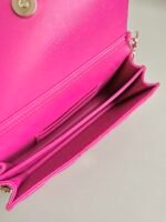 MICRO LADY 12 BAG IN HOT PINK LAMBSKIN - Image 15
