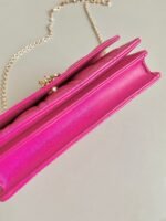 MICRO LADY 12 BAG IN HOT PINK LAMBSKIN - Image 16