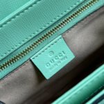 GG HORSEBIT 1955 MINI BAG 25 IN LIGHT GREEN CALFSKIN - Image 7