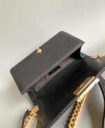 CC MEDIUM 25 BOY BAG IN BLACK LAMBSKIN GOLD HARDWARE - Image 15