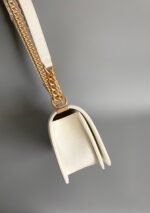 CC MEDIUM 25 BOY BAG IN WHITE LAMBSKIN GOLD HARDWARE - Image 9