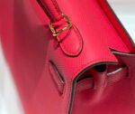 KELLY 28CM IN ROSE TYRIEN SWIFT CALFSKIN GOLD HARDWARE - Image 6