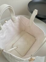 TOUJOURS 28 BAG IN MILK WHITE LAMBSKIN - Image 13