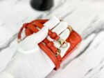 MICRO LADY 12 BAG IN SCARLET RED LAMBSKIN - Image 15