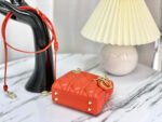MICRO LADY 12 BAG IN SCARLET RED LAMBSKIN - Image 14