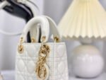 MICRO LADY 12 BAG IN WHITE LAMBSKIN - Image 6