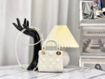 MICRO LADY 12 BAG IN WHITE LAMBSKIN - Image 2