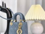 MICRO LADY 12 BAG IN BLUE SAPPHIRE LAMBSKIN - Image 15