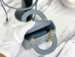 MICRO LADY 12 BAG IN BLUE SAPPHIRE LAMBSKIN - Image 16