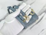 MICRO LADY 12 BAG IN BLUE SAPPHIRE LAMBSKIN - Image 8