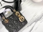 MICRO LADY 12 BAG IN BLACK LAMBSKIN - Image 11
