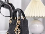 MICRO LADY 12 BAG IN BLACK LAMBSKIN - Image 12