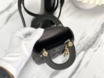 MICRO LADY 12 BAG IN BLACK LAMBSKIN - Image 17