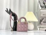 MICRO LADY 12 BAG IN LIGHT PURPLE LAMBSKIN - Image 13