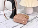 MICRO LADY 12 BAG IN CAMEL BEIGE LAMBSKIN - Image 14