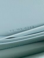 LADY 21 CHAIN BAG IN LIGHT BLUE LAMBSKIN - Image 7