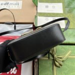 HORSEBIT 1955 SMALL CAMERA BAG 20 IN BLACK CALFSKIN - Image 5