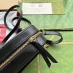 HORSEBIT 1955 SMALL CAMERA BAG 20 IN BLACK CALFSKIN - Image 18
