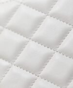 CHANEL 25S VANITY BAG 17 CM IN WHITE LAMBSKIN WITH PEARL STRAP - Image 8