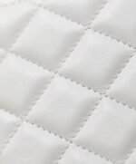 CHANEL 25S VANITY BAG 17 CM IN WHITE LAMBSKIN WITH PEARL STRAP - Image 17