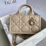 MINI BOOK TOTE 21 BEIGE CREAM MACCROCANNAGE CALFSKIN - Image 10