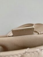 MINI BOOK TOTE 21 BEIGE CREAM MACCROCANNAGE CALFSKIN - Image 14