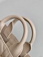 MINI BOOK TOTE 21 BEIGE CREAM MACCROCANNAGE CALFSKIN - Image 16