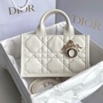 MINI BOOK TOTE 21 WHITE MACCROCANNAGE CALFSKIN - Image 10