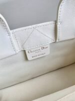 MINI BOOK TOTE 21 WHITE MACCROCANNAGE CALFSKIN - Image 17