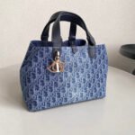 MEDIUM TOUJOURS 28 BLUE DENIM OBLIQUE JACQUARD - Image 10