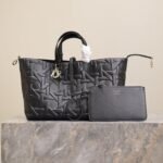 MEDIUM 37 TOUJOURS BAG IN BLACK CANNAGE GRAPHIC LAMBSKIN - Image 10
