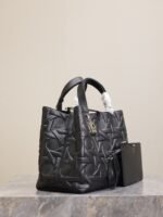MEDIUM 37 TOUJOURS BAG IN BLACK CANNAGE GRAPHIC LAMBSKIN - Image 13