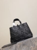 MEDIUM 37 TOUJOURS BAG IN BLACK CANNAGE GRAPHIC LAMBSKIN - Image 12