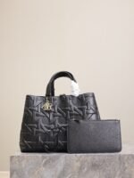 MEDIUM 37 TOUJOURS BAG IN BLACK CANNAGE GRAPHIC LAMBSKIN - Image 11