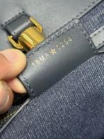 MEDIUM 37 TOUJOURS BAG IN BLUE MONOGRAM DENIM - Image 14