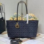 MEDIUM 37 TOUJOURS BAG IN BLACK CANNAGE DENIM - Image 10