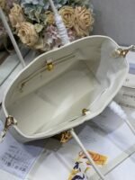 MEDIUM 37 TOUJOURS BAG IN WHITE MACROCANNAGE LAMBSKIN - Image 14