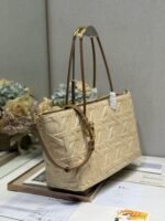 LARGE 41 TOUJOURS BAG IN BISQUE BEIGE CANNAGE RAFFIA - Image 12