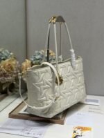 LARGE 41 TOUJOURS BAG IN WHITE MACROCANNAGE LAMBSKIN - Image 3