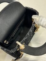 MINI 17 LADY BAG IN BLACK CANNAGE TWEED - Image 18