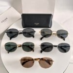 TRIOMPHE SUNGLASS CL40069U IN METAL - Image 14