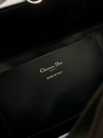 MEDIUM TOUJOURS BUCKET BAG 22 IN BLACK CANNAGE CALFSKIN - Image 12