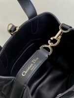MINI TOUJOURS BUCKET BAG 18 IN BLACK CANNAGE CALFSKIN - Image 2
