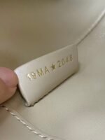 MINI TOUJOURS BUCKET BAG 18 IN BEIGE CANNAGE CALFSKIN - Image 6