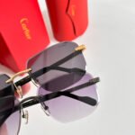 SANTOS NAVIGATOR FRAME SUNGLASSES 524479 IN METAL AND WOODEN - Image 17