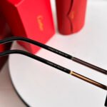 SANTOS ROUND FRAME SUNGLASSES 524480 IN METAL AND WOODEN - Image 9
